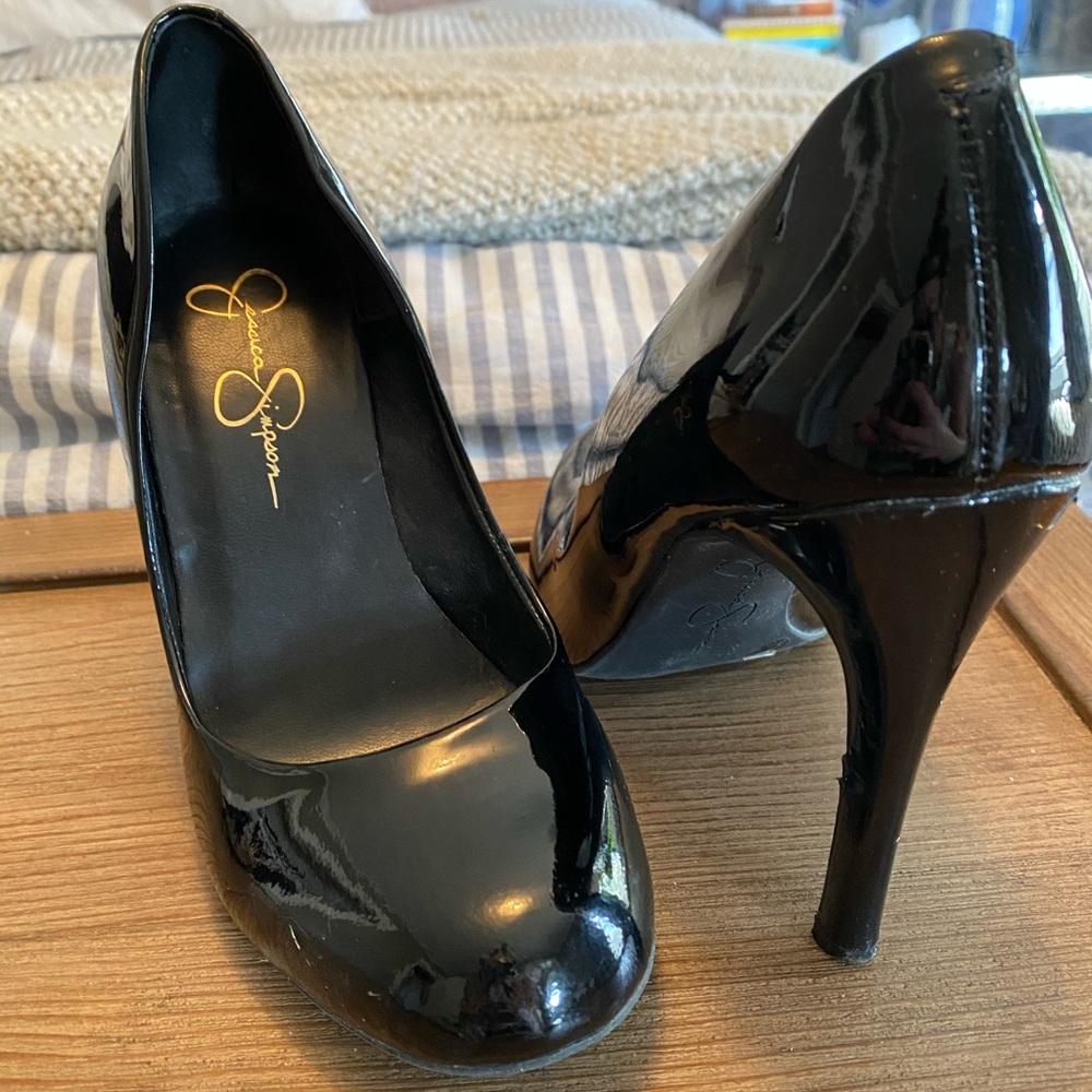 Jessica Simpson Black Heels